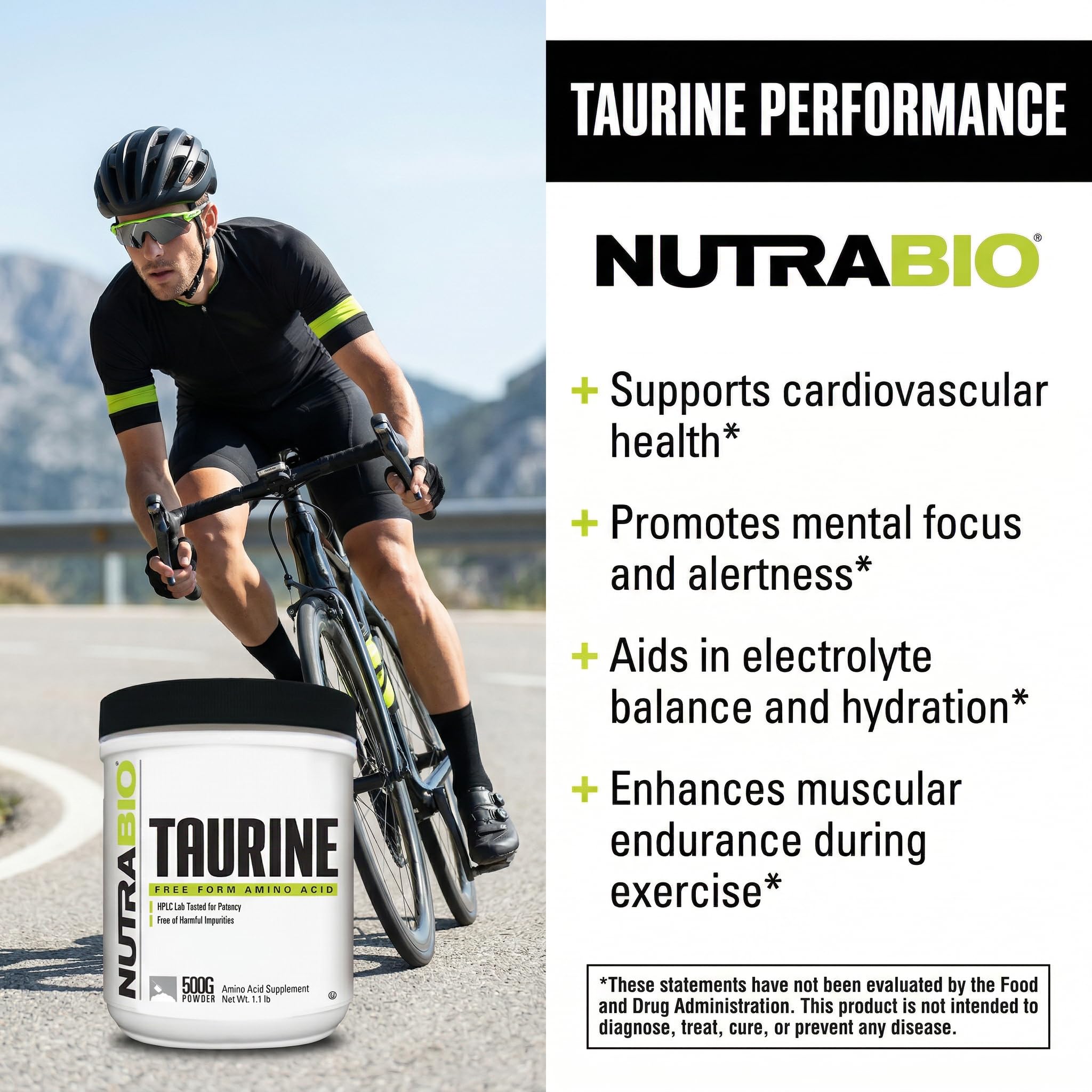 NutraBio textura del polvo en cuchara mostrando finura para disolución rápida