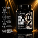 NutraBio cucharada medidora con proteína para control de porciones