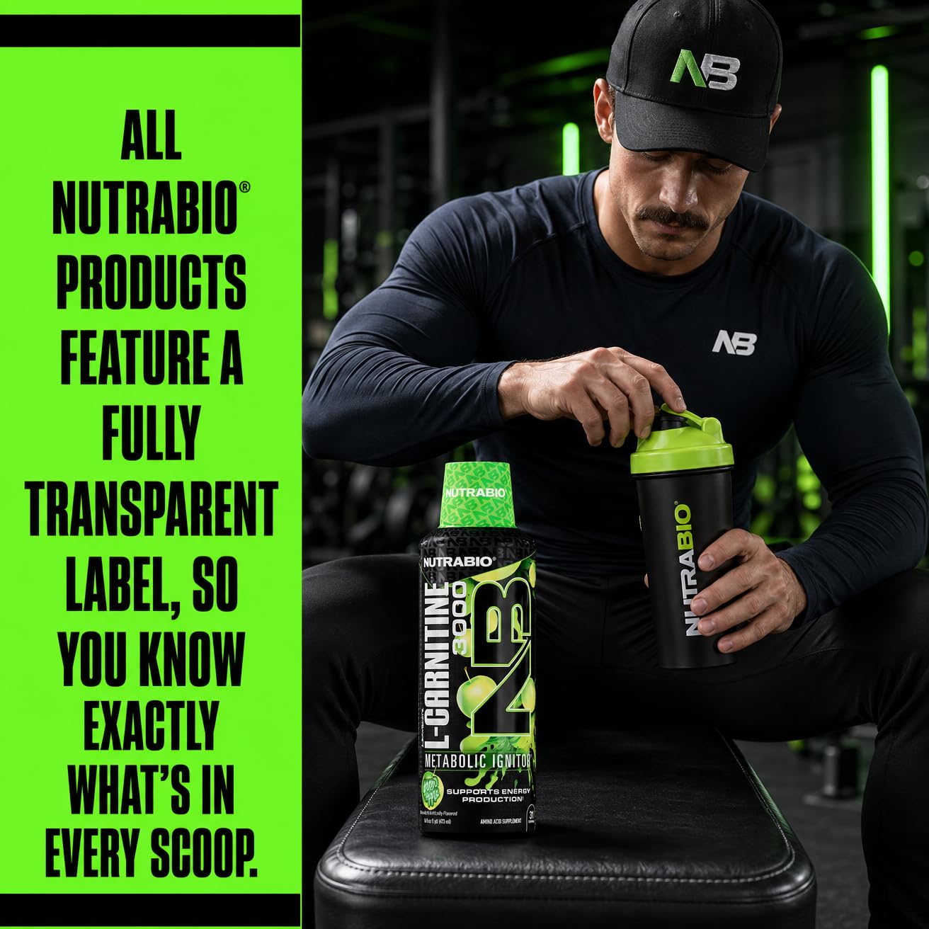 NutraBio en ambiente de entrenamiento apoyando recuperación muscular