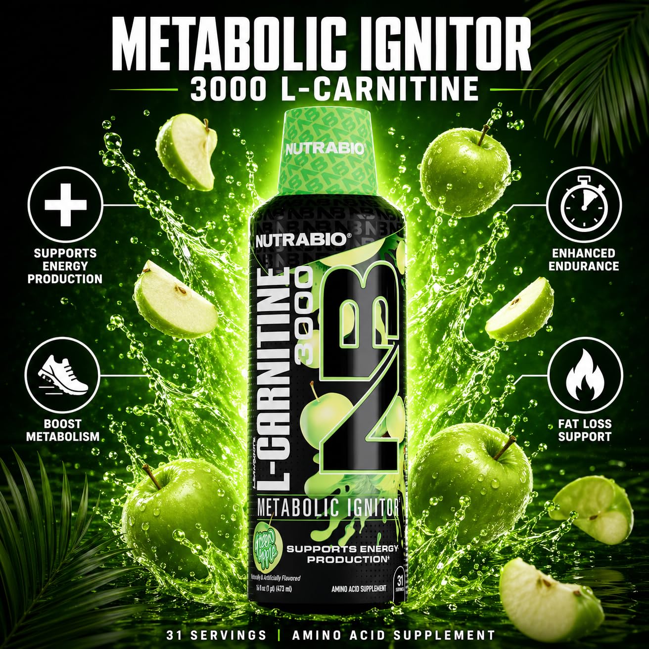 NutraBio shot en mano antes de entrenar para energía inmediata