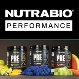 NutraBio cucharada con porción para medir 20 servicios fácilmente