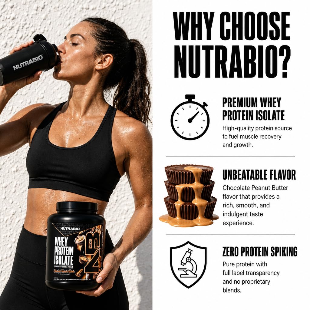 NutraBio textura cremosa del polvo que facilita mezcla sin grumos