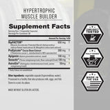 NutraBio Unbound BYLD textura de cápsula, enfoque en calidad y pureza