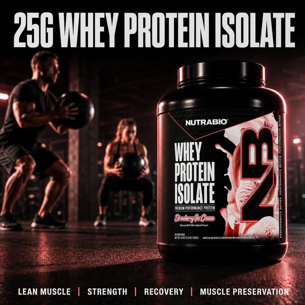 NutraBio cazo lleno con 25 g, control preciso de porción de proteína