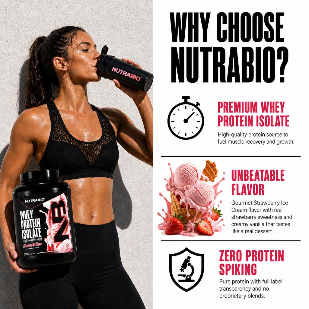 NutraBio etiqueta nutricional clara, transparencia y sin mezclas propietarias