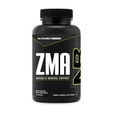 NutraBio ZMA vista frontal muestra diseño y cantidad, confianza de marca