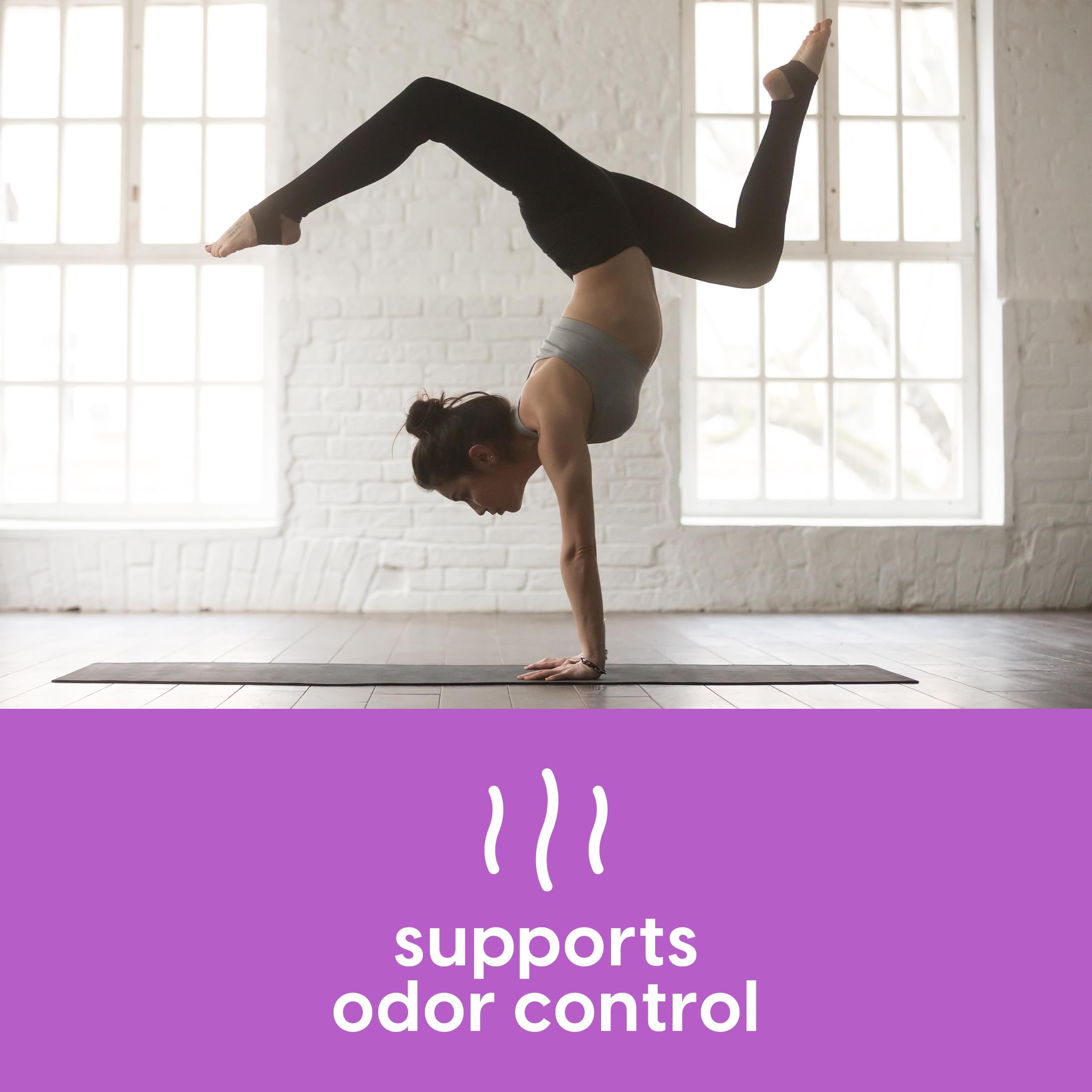 NutraBlast protector con núcleo de bambú y carbón para control de olores