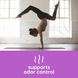 NutraBlast protector con núcleo de bambú y carbón para control de olores