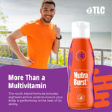 NUTRA BURST frasco abierto con tapa para almacenamiento seguro