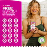 Nutracelle etiqueta con tabla nutricional y lista clara de vitaminas