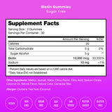 NutraChamps caja abierta con gominolas visibles y presentación segura