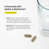 NutraChamps etiqueta con ingredientes y certificaciones, transparencia informativa