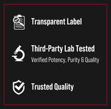 NutraChamps gominolas junto a regla para comparar tamaño y control de dosis