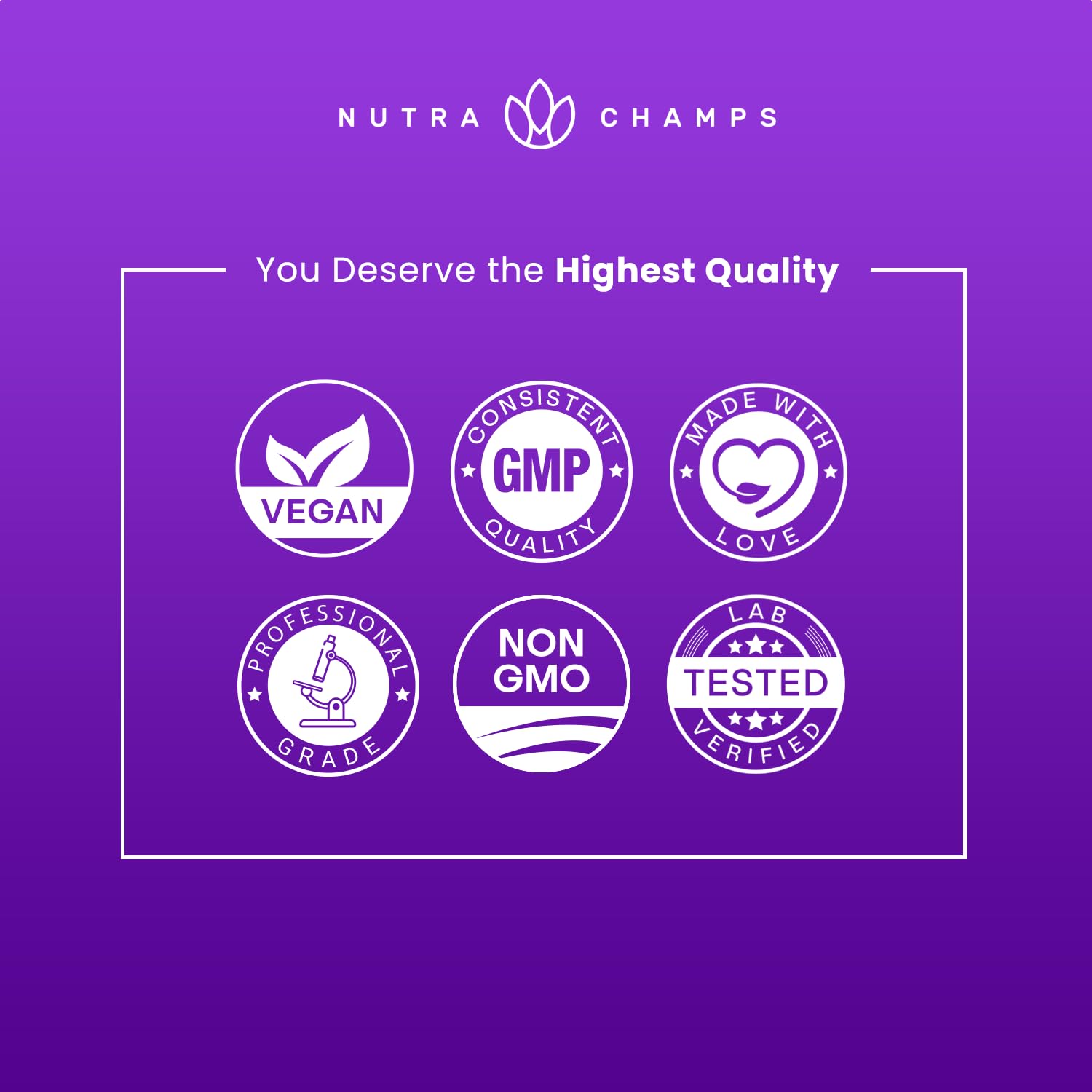 NutraChamps etiqueta con ingredientes y dosis, ayuda a verificar composición