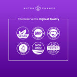 NutraChamps etiqueta con ingredientes y dosis, ayuda a verificar composición