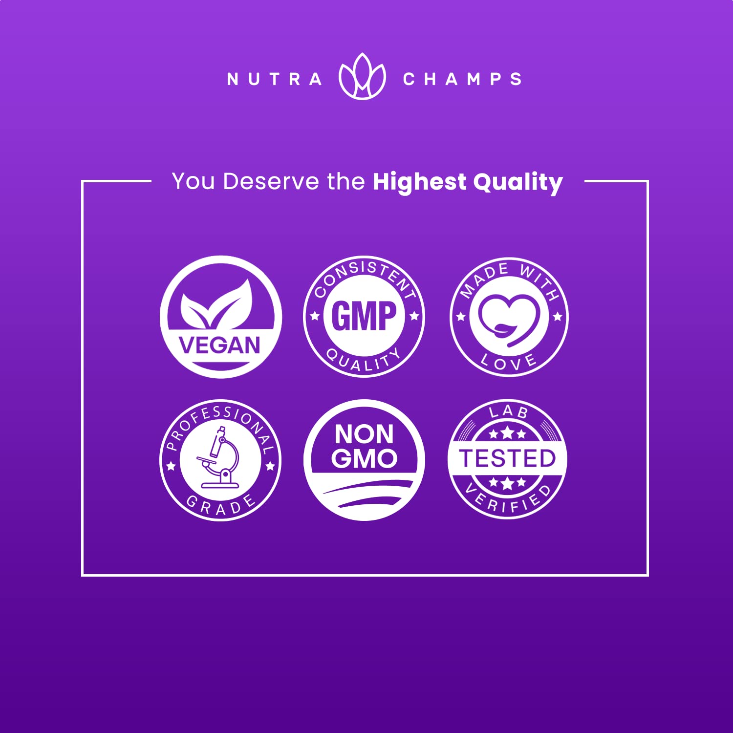 NutraChamps etiqueta con información nutricional clara para decisiones informadas