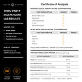 NutraChamps etiqueta con lista de ingredientes y dosis clara y legible