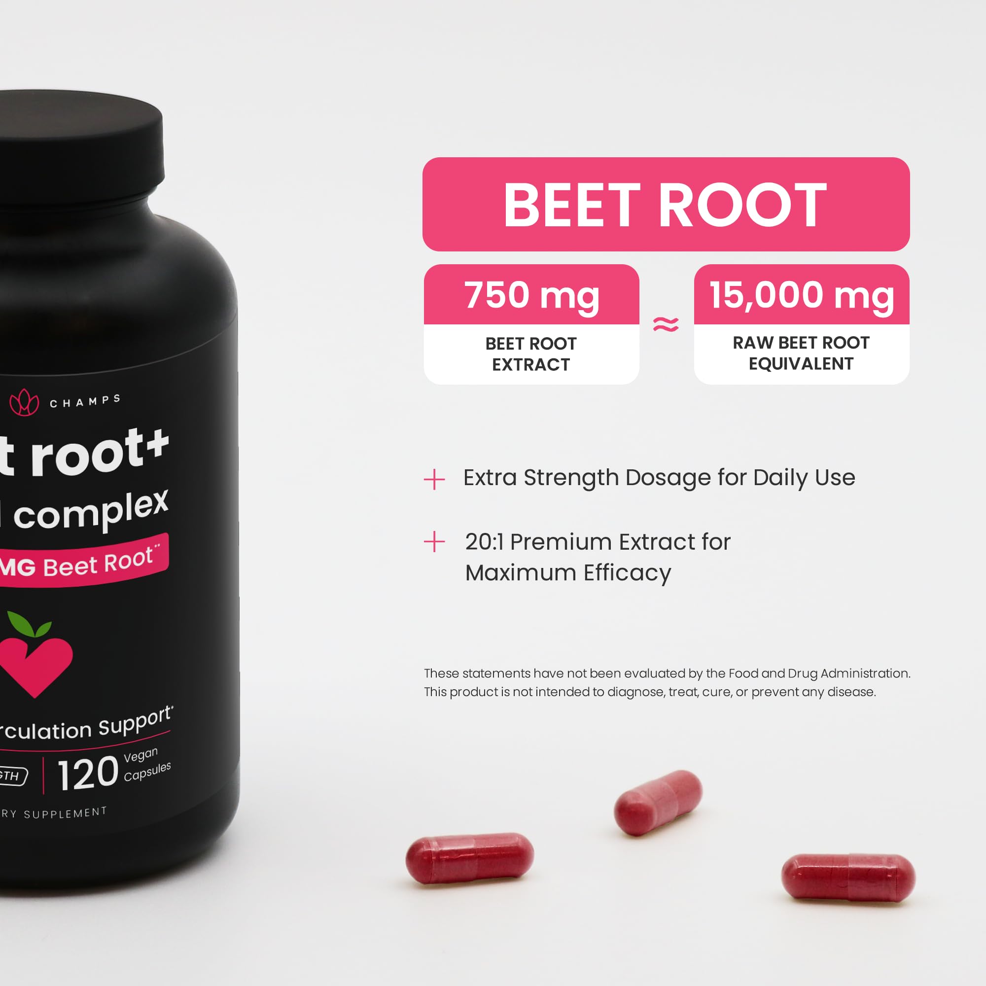 NutraChamps etiqueta nutricional con ingredientes y dosificación clara