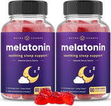 NutraChamps envase frontal con gominolas, muestra dosis y sabor frutos rojos