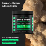 NutraChamps polvo en primer plano con textura fina, facilita mezcla homogénea