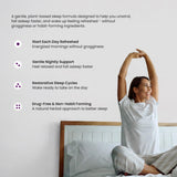 NutraChamps mezcla en polvo e ingredientes naturales indicando pureza