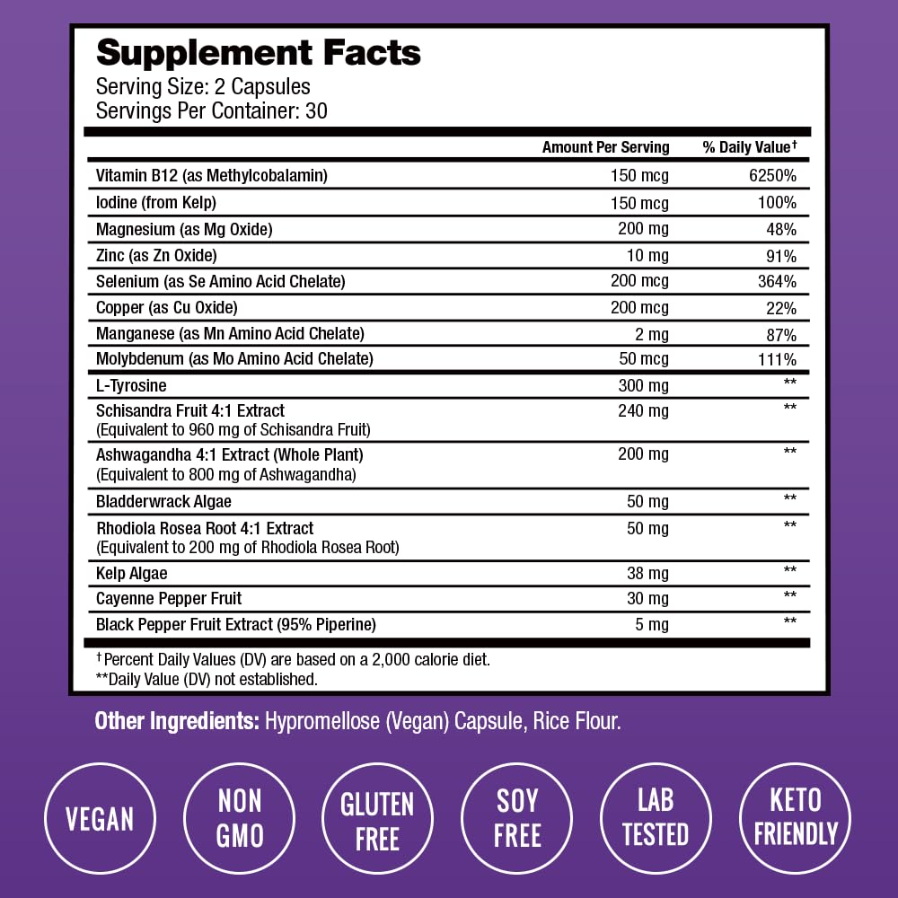 NutraChamps frasco en mesa junto a alimentos para uso diario equilibrado