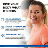 NUTRAHARMONY cápsulas dispuestas para ilustrar la cantidad y forma vegana