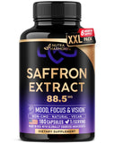 NUTRAHARMONY envase frontal de azafrán, beneficio: calidad orgánica