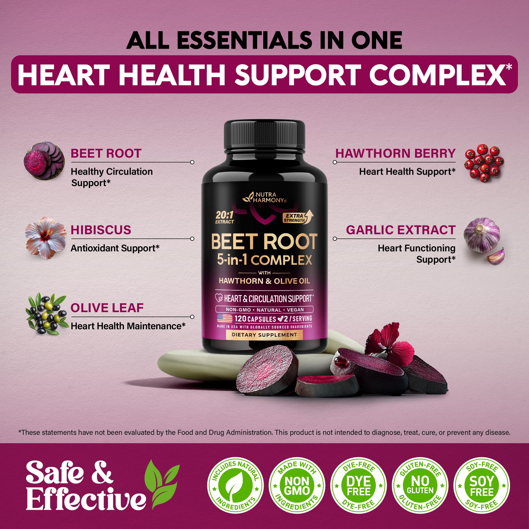 NUTRAHARMONY cápsula abierta con contenido para ver concentración y potencia