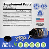NUTRAHARMONY vista superior del bote abierto con 240 cápsulas listo para uso