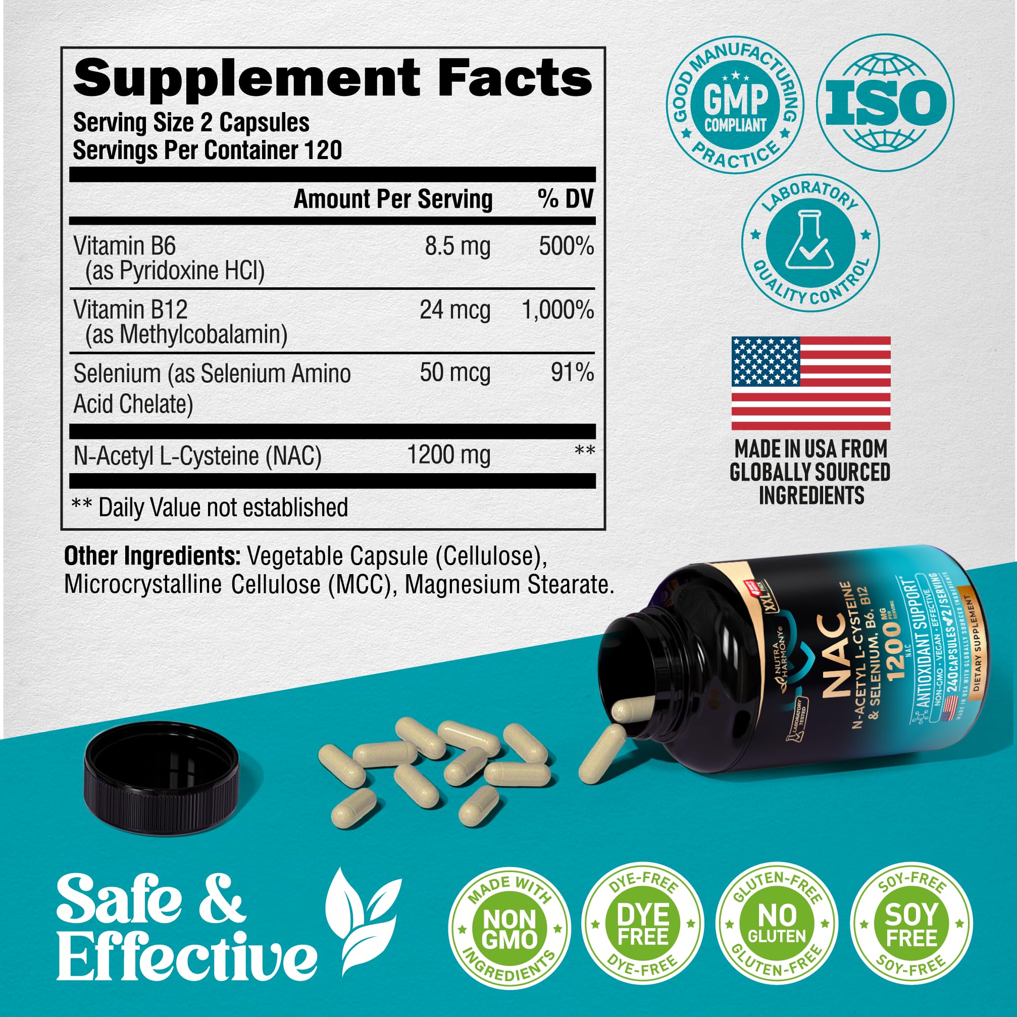NUTRAHARMONY frasco en ambiente lifestyle para uso diario práctico