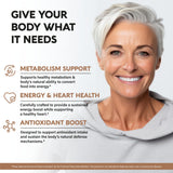 NUTRAHARMONY cápsulas en primer plano destacando composición concentrada