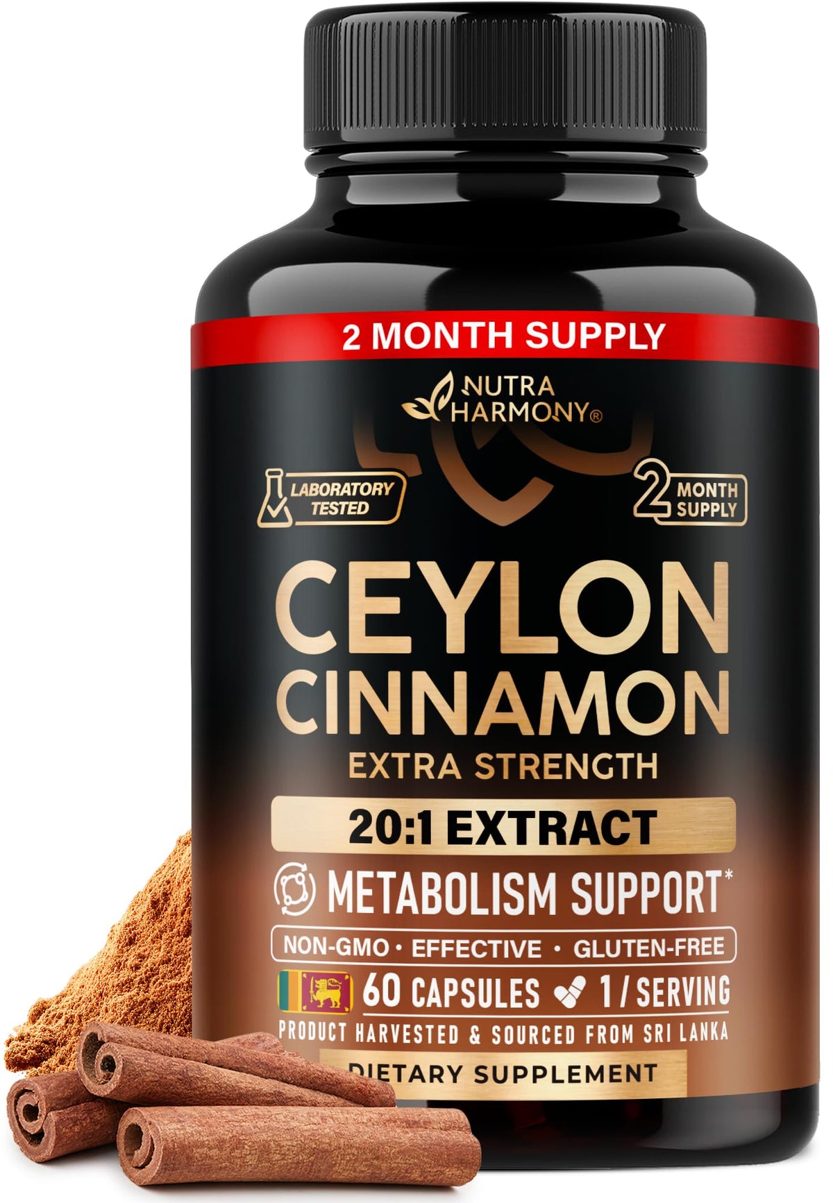NUTRAHARMONY frente del producto mostrando el envase y beneficio práctico