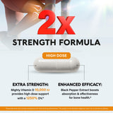 NUTRAHARMONY comparación de tamaño con mano para referencia de porción