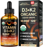 NUTRAHARMONY frente del envase mostrando dosis y sello orgánico