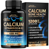 NUTRAHARMONY envase frontal mostrando calcio 1200 mg y D3 para confianza