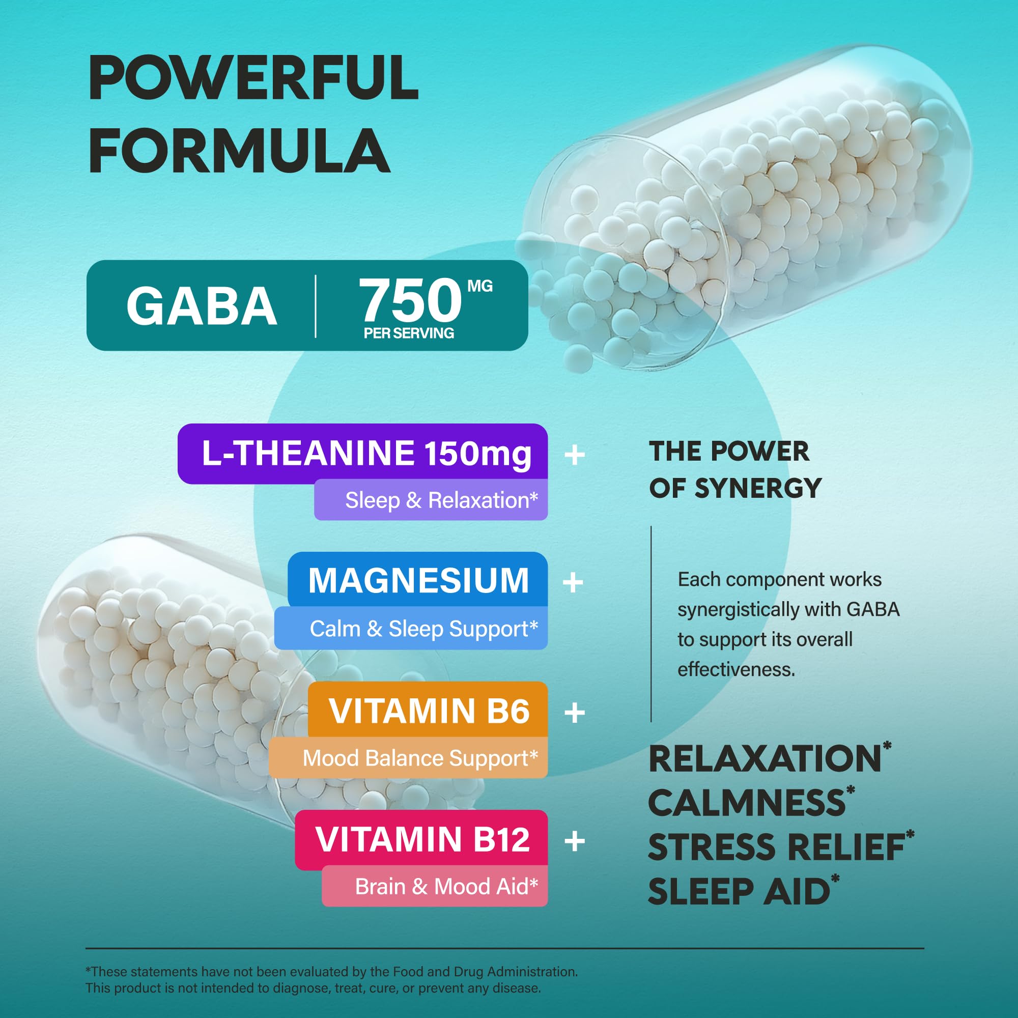NUTRAHARMONY cápsula junto a almohada sugiriendo apoyo al descanso