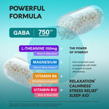 NUTRAHARMONY cápsula junto a almohada sugiriendo apoyo al descanso
