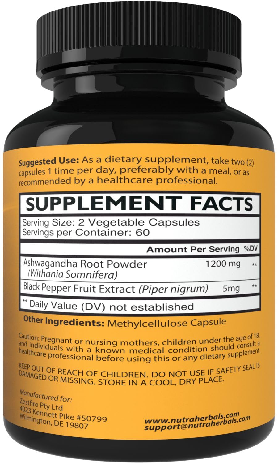 NUTRAHERBALS detalle de cápsula vegana resaltando practicidad diaria