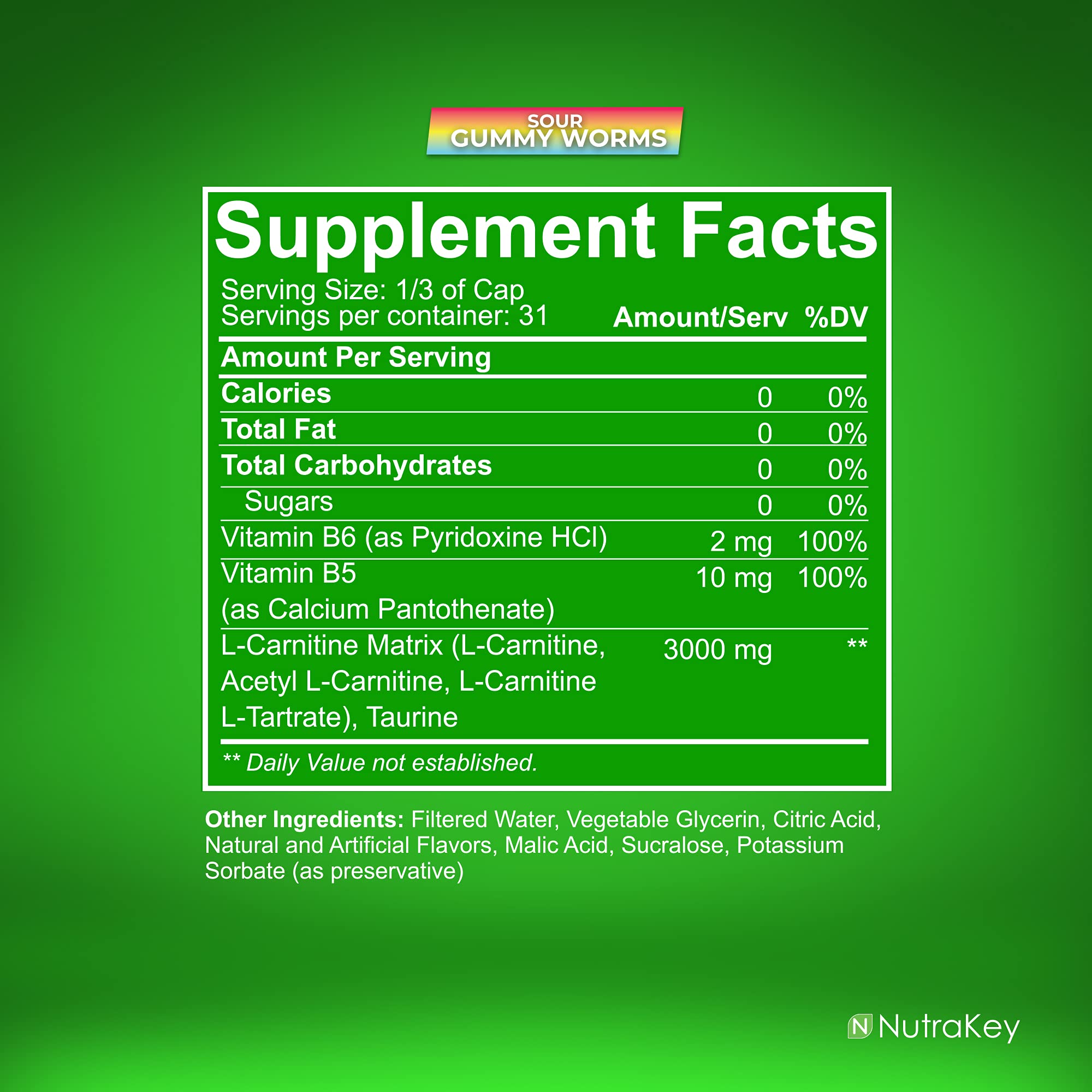 NutraKey detalle del líquido con gota mostrando textura y dosificación clara