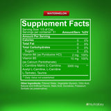 NutraKey acercamiento al líquido sandía para apreciar textura y color