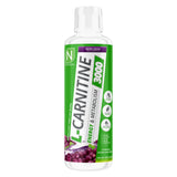 NutraKey el envase junto a una cuchara para comparar tamaño y porción