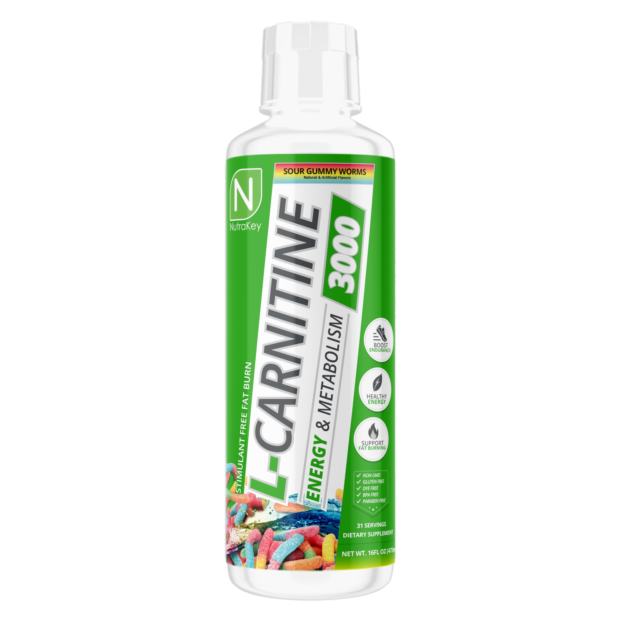 NutraKey botella en mano antes de entrenar para energía limpia y sin azúcar