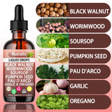 Nutralis etiqueta detallada con lista de ingredientes para confianza