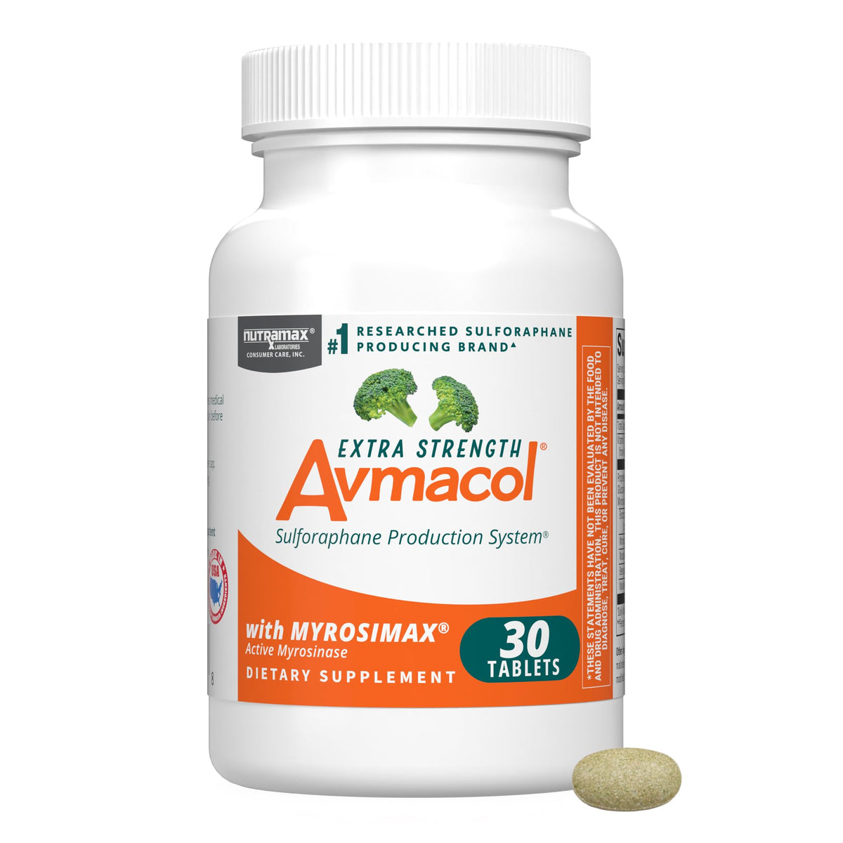 Nutramax Avmacol empaque frontal mostrando cantidad y formato