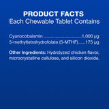 Nutramax Cobalequin tableta en mano de dueño, muestra facilidad de ofrecer