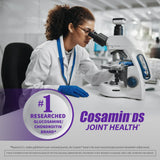 Nutramax Cosamin DS persona activa usándolo tras ejercicio para soporte articular