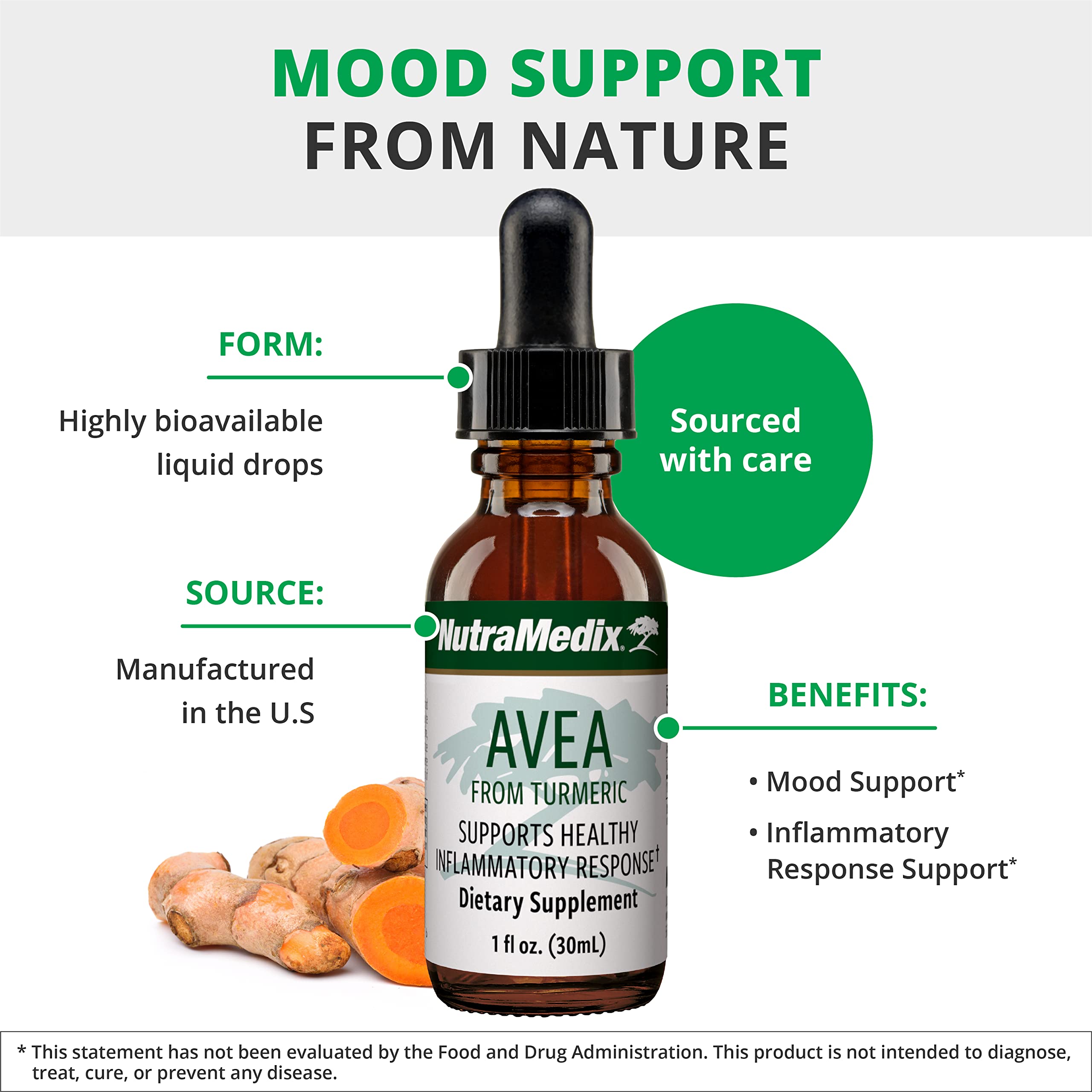 NutraMedix Avea etiqueta visible, información clara del producto NutraMedix