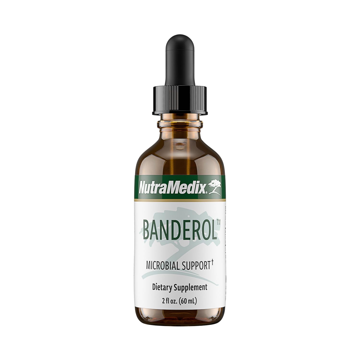 NutraMedix Banderol vista frontal botella y etiqueta mostrando formato