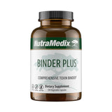 NutraMedix Binder Plus vista frontal del envase con información clara y diseño profesional